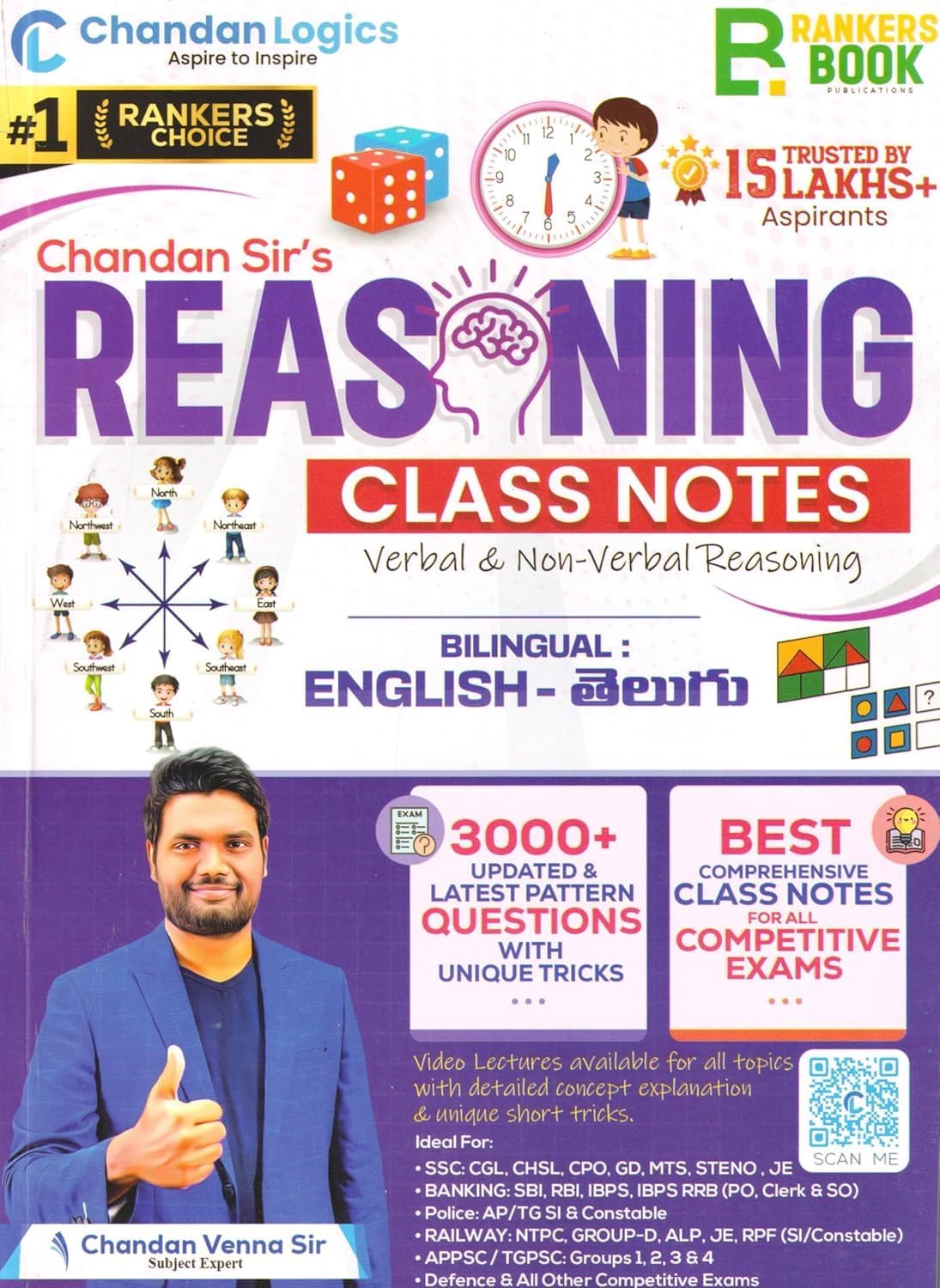 CHANDAN LOGICS REASONING CLASS NOTES(BILINGUAL (T/M&E/M)
