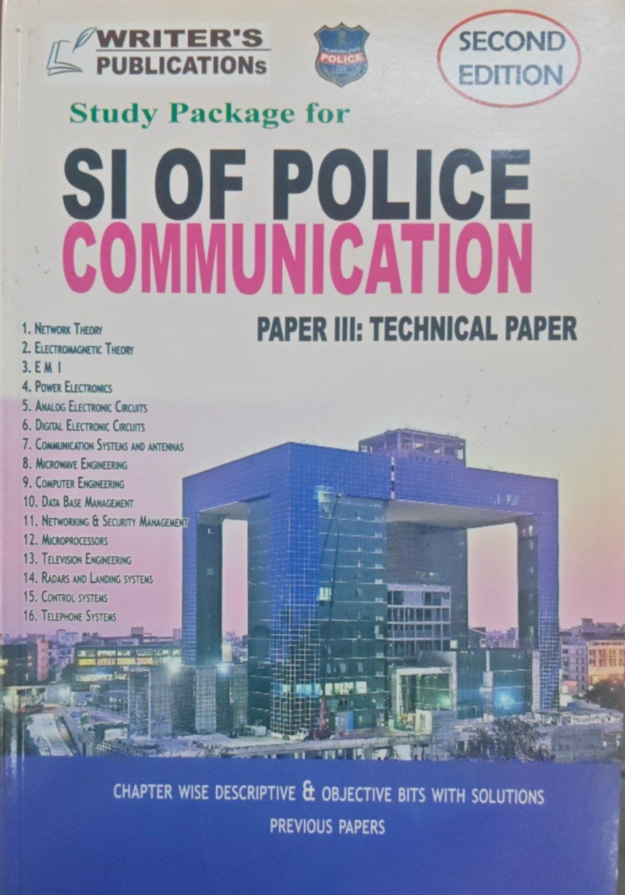 WRITER'S PUBLICATIONS COMMUNICATION SUB INSPECTOR(COMMUNICATIONSI) TECHNICAL PAPER