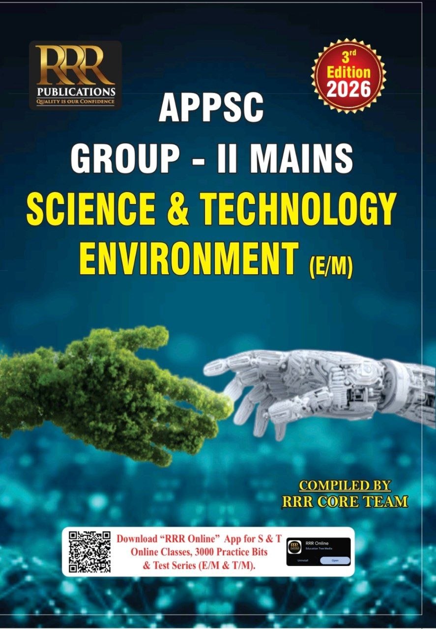 (E/M) RRR PUBLICATION SCIENCE AND TECHNOLOGY FOR APPSC GROUP-2